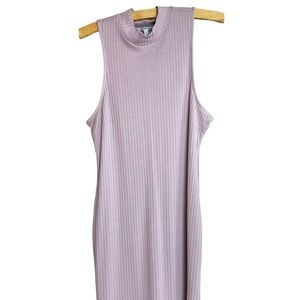 Pink Dress with turtle neck